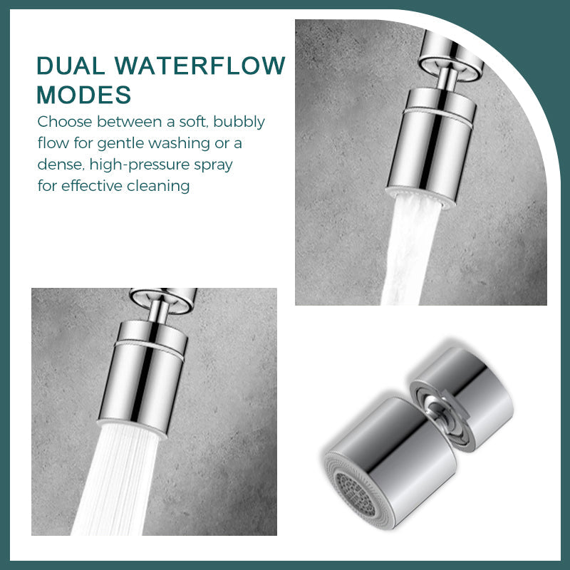 🔥Limited-time offer now on sale💧360° Swivel Dual Function Kitchen Faucet Aerator✨