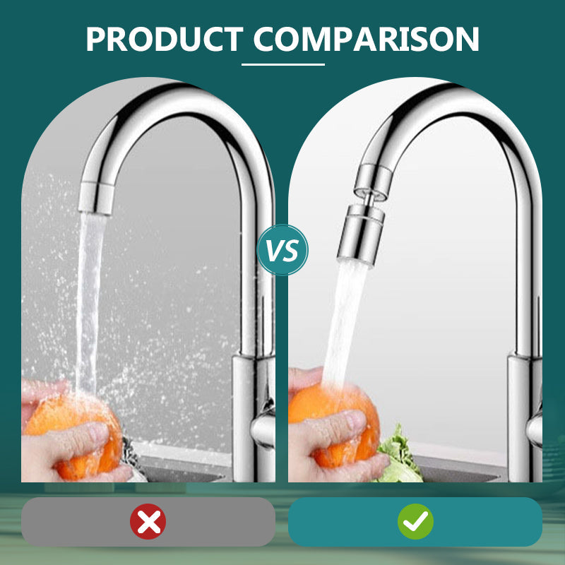 🔥Limited-time offer now on sale💧360° Swivel Dual Function Kitchen Faucet Aerator✨