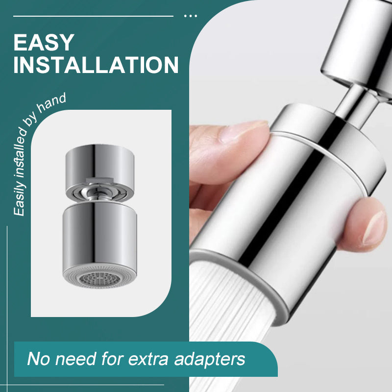 🔥Limited-time offer now on sale💧360° Swivel Dual Function Kitchen Faucet Aerator✨
