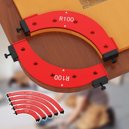✨ One-push moulding for professional-grade curved edges! High-precision trimming mould – an essential for woodworkers and craft enthusiasts 🔧
