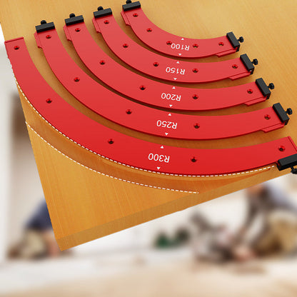 ✨ One-push moulding for professional-grade curved edges! High-precision trimming mould – an essential for woodworkers and craft enthusiasts 🔧
