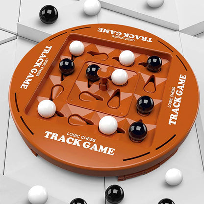 🔥HOT SALE 50%OFF♟️🌀Logic Chess Track Game Set, perfect for 2-4 players, offering fun-filled family game night entertainment✨💫