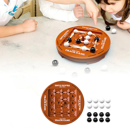 🔥HOT SALE 50%OFF♟️🌀Logic Chess Track Game Set, perfect for 2-4 players, offering fun-filled family game night entertainment✨💫
