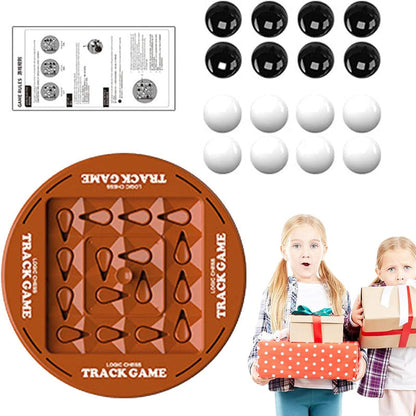 🔥HOT SALE 50%OFF♟️🌀Logic Chess Track Game Set, perfect for 2-4 players, offering fun-filled family game night entertainment✨💫