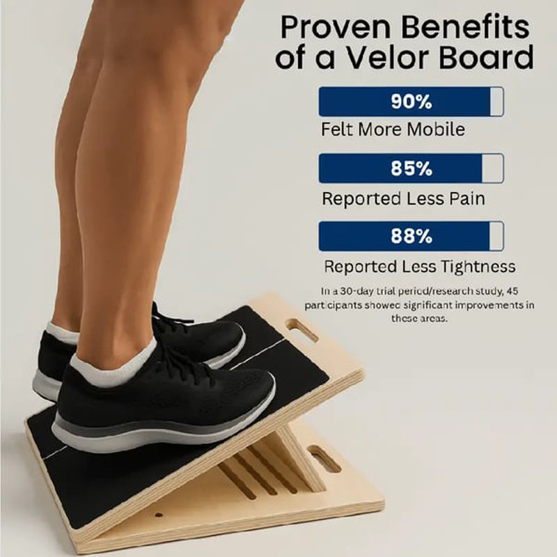 🔈🔈40% OFF🏃‍Adjustable Wooden Slant Board for Calf Stretching