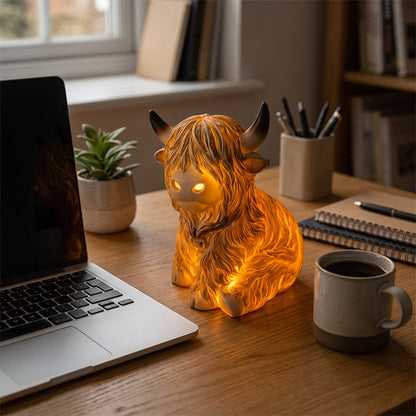 🎁New arrival 49% OFF💥Cute Highland Cow Night Light