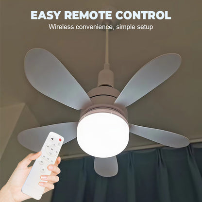 💡 49% OFF NOW! 🌬️ 2-in-1 Remote-Controlled Ceiling Fan with LED Light – Energy-Efficient, Quiet Motor & Perfect for Home Comfort 🏠