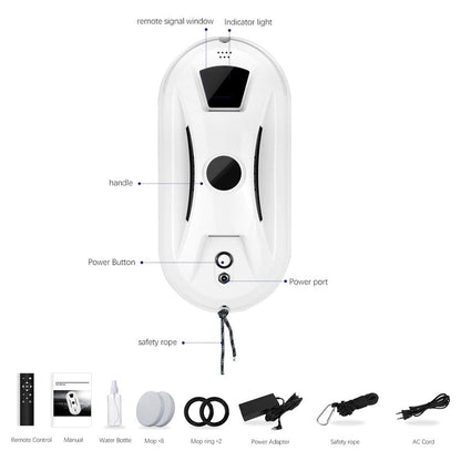 🤖 49% OFF NOW!⚡Automatic Smart Window Cleaning Robot – Edge Detection, Smart Spray & Streak-Free Shine ✨