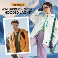 🥳2026 HOT SALE🥳💞50K+ SOLD!🚶‍♀️ 🌧️49% OFF!🧥Outdoor Waterproof Sports Hooded Jacket🌿
