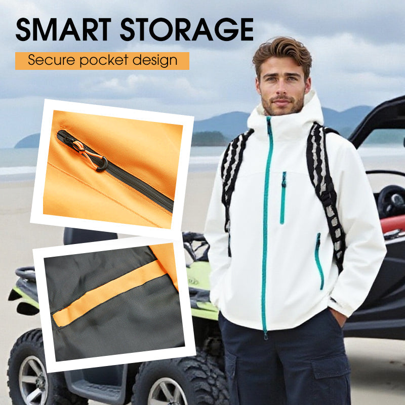 🥳2026 HOT SALE🥳💞50K+ SOLD!🚶‍♀️ 🌧️49% OFF!🧥Outdoor Waterproof Sports Hooded Jacket🌿