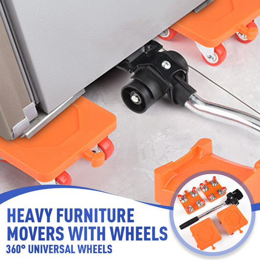🔥 Hot Sale 🔥Heavy Furniture Movers with Wheels