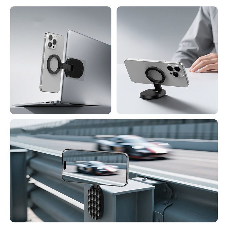 🧲 LIMITED-TIME 49% OFF! ✨ Multi-Functional Magnetic & Suction Phone Stand – 360° Rotation, Portable 🚗