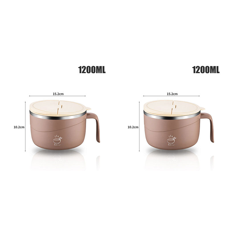 🍲40% OFF!🍜304 Stainless Steel Insulated Ramen Bowl🔥