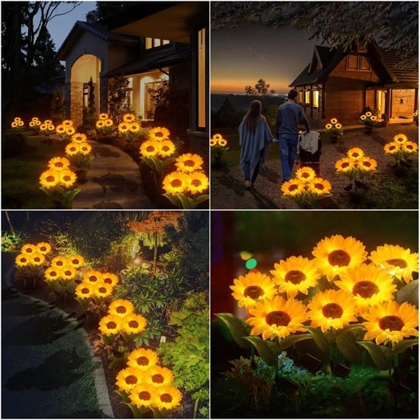 🌻 Realistic & Weatherproof | 2026 Hot Sale Solar Sunflower | IP65 Outdoor Decor ✨【40% OFF】