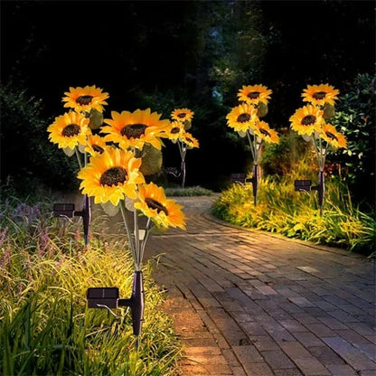 🌻 Realistic & Weatherproof | 2026 Hot Sale Solar Sunflower | IP65 Outdoor Decor ✨【40% OFF】