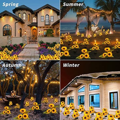 🌻 Realistic & Weatherproof | 2026 Hot Sale Solar Sunflower | IP65 Outdoor Decor ✨【40% OFF】