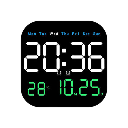 🕰️50K+ SOLD!🛏️ 40% OFF! Home & Office Digital Clock – Gentle wake-up, no startling alarms! Adjustable brightness, quiet at night. Shows temperature too. A reliable companion for your daily routine.🌙