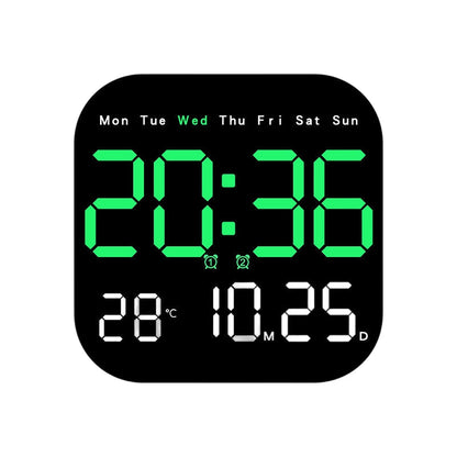 🕰️50K+ SOLD!🛏️ 40% OFF! Home & Office Digital Clock – Gentle wake-up, no startling alarms! Adjustable brightness, quiet at night. Shows temperature too. A reliable companion for your daily routine.🌙