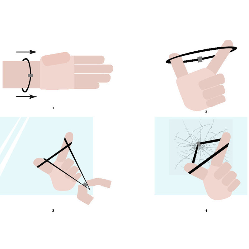 🔥40% OFF!🔗Emergency Escape Window Breaker Bracelet✨