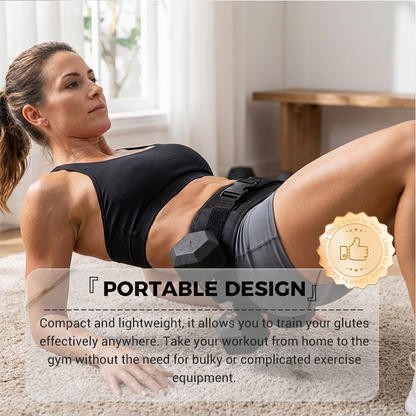 💥49% Off!🔥 Portable Hip Thrust Belt: Efficiently sculpt your glutes and legs – strap it on and start training straight away 💪🍑