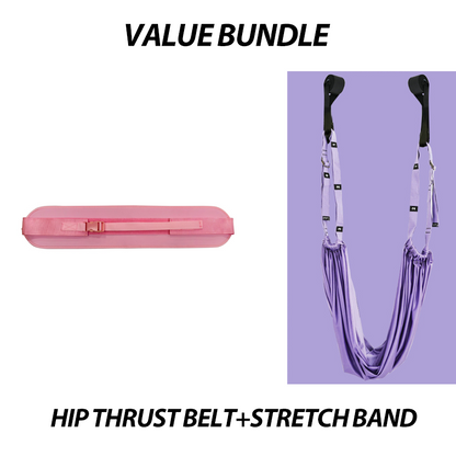 💥49% Off!🔥 Portable Hip Thrust Belt: Efficiently sculpt your glutes and legs – strap it on and start training straight away 💪🍑