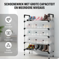 ⏳Limited-time 49% off⏰Large Capacity Multi-Tier Shoe Rack
