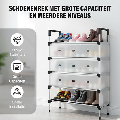 ⏳Limited-time 49% off⏰Large Capacity Multi-Tier Shoe Rack