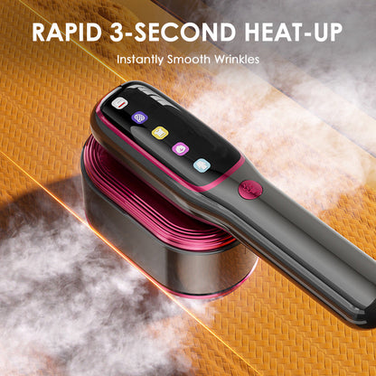 💖40% OFF!👔Smart Foldable Steam Iron with Digital Display✨