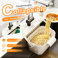 🥦49% OFF!🍅Collapsible Faucet-Hanging Sink Strainer Basket