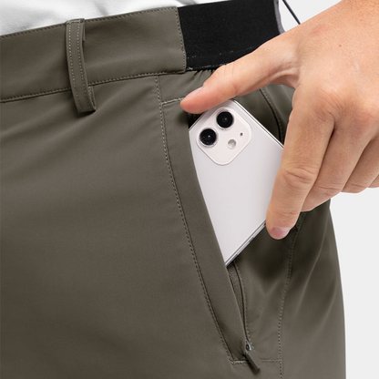 🔥Last Day Sale 40% Off!🩳 Men's Solid Color Flat Front Shorts✨