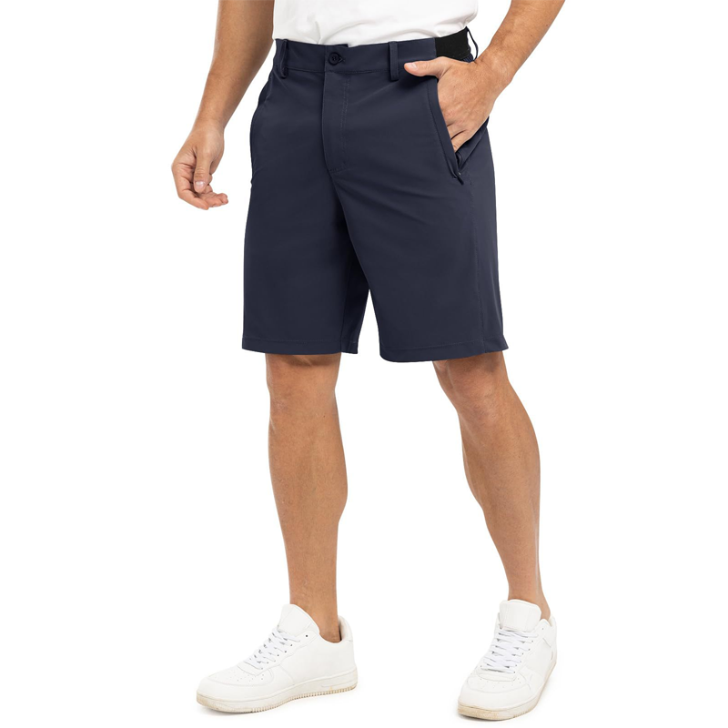🔥Last Day Sale 40% Off!🩳 Men's Solid Color Flat Front Shorts✨