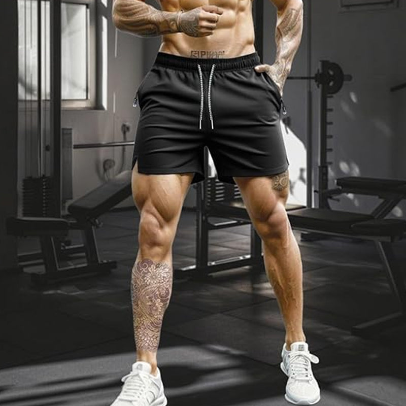 🩳 LIMITED-TIME 49% OFF! ✨ Men’s Quick-Dry Shorts – Cool-Touch, Zipper Pockets, Athletic Fit 🏃