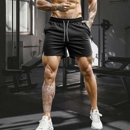 🩳 LIMITED-TIME 49% OFF! ✨ Men’s Quick-Dry Shorts – Cool-Touch, Zipper Pockets, Athletic Fit 🏃