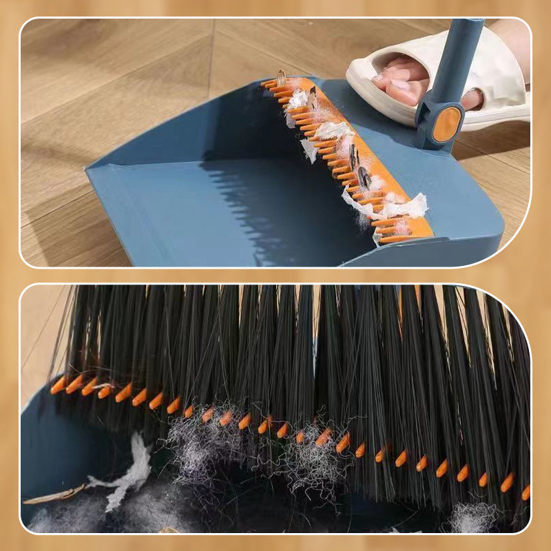 🥳2026 HOT SALE🥳💞40% OFF!✨ 💝Stand-Up Dustpan Set with 180° Rotating Broom