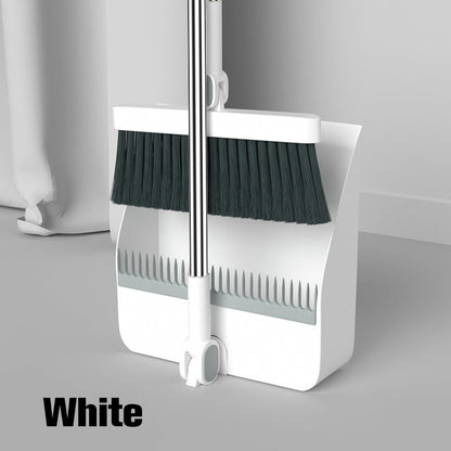 🥳2026 HOT SALE🥳💞40% OFF!✨ 💝Stand-Up Dustpan Set with 180° Rotating Broom