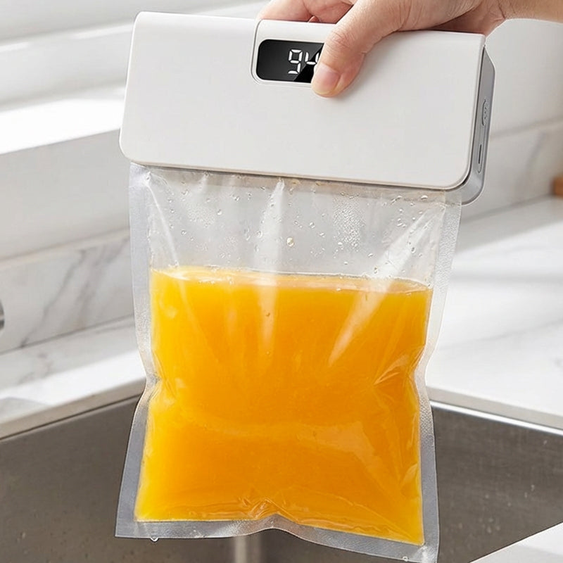 🥳2026 HOT SALE🥳💞50K+ SOLD!⏰⚡ 49% OFF! Rechargeable Bag Sealer – No batteries needed, USB-C charging. Magnetic back for fridge storage. 6 heat settings for any bag. Keeps food fresh longer. 🧊✨
