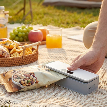 🥳2026 HOT SALE🥳💞50K+ SOLD!⏰⚡ 49% OFF! Rechargeable Bag Sealer – No batteries needed, USB-C charging. Magnetic back for fridge storage. 6 heat settings for any bag. Keeps food fresh longer. 🧊✨