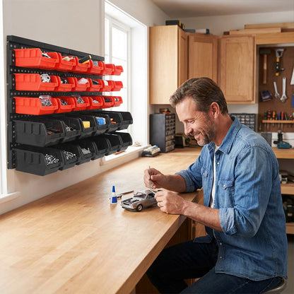 ✈️Free Shipping🧰30-Bin Wall Mount Storage Organizer