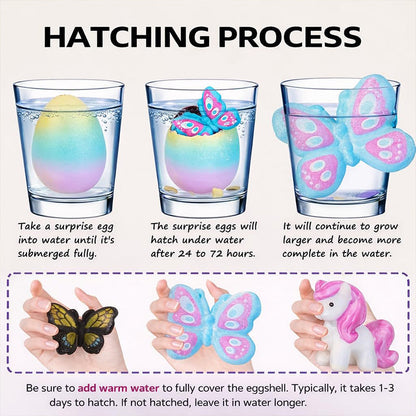 Easter Surprise Alert! 🎁6PCS Magic Hatching Eggs 🥚✨
