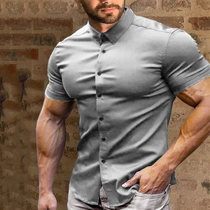 🏖️Summer cool-down deal: just £15.99! 😎  Men's Non-Iron Shirts – Wrinkle-Free, Comfortable All Day & Perfect for Business or Casual👔✨