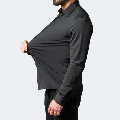 👔Last WEEK Promotion 49% OFF & 🎁Easter Free Gift🔥Men’s High-Stretch Wrinkle-Free Shirt⏰