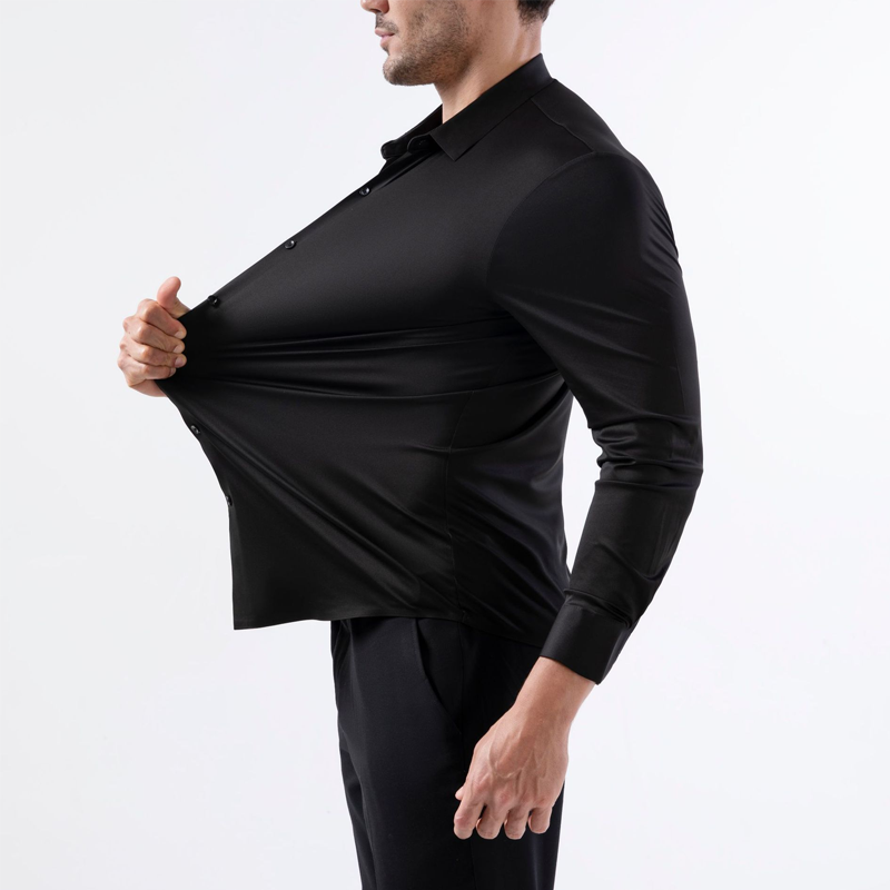 👔Last WEEK Promotion 49% OFF & 🎁Easter Free Gift🔥Men’s High-Stretch Wrinkle-Free Shirt⏰