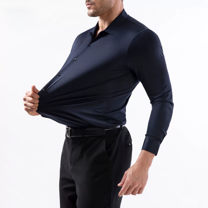 👔Last WEEK Promotion 49% OFF & 🎁Easter Free Gift🔥Men’s High-Stretch Wrinkle-Free Shirt⏰