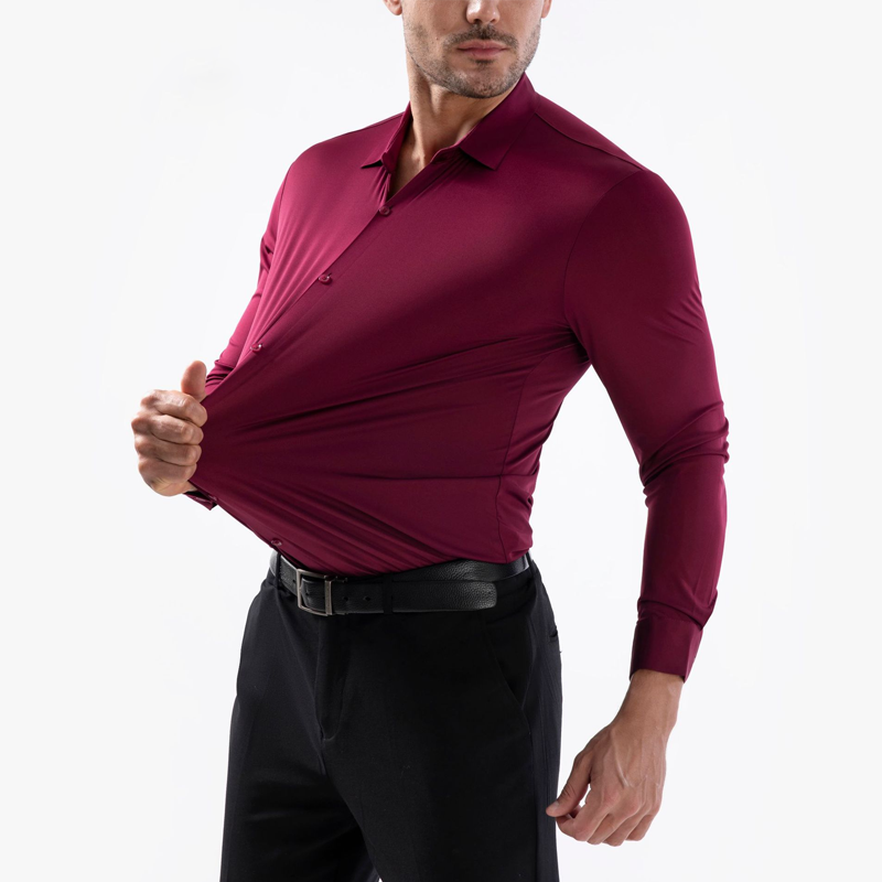 👔Last WEEK Promotion 49% OFF & 🎁Easter Free Gift🔥Men’s High-Stretch Wrinkle-Free Shirt⏰