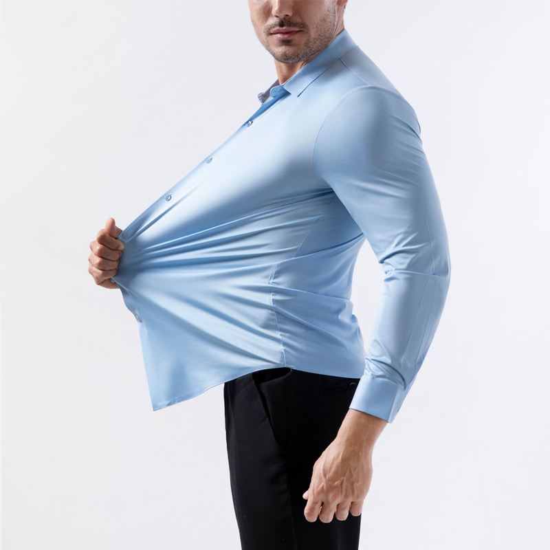 👔Last WEEK Promotion 49% OFF & 🎁Easter Free Gift🔥Men’s High-Stretch Wrinkle-Free Shirt⏰