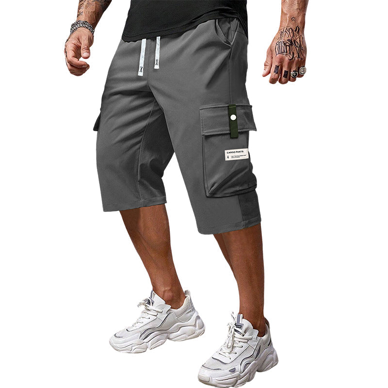 ⏳Limited-time 49% off⏰Men's Casual Drawstring Capri Cargo Pants👖