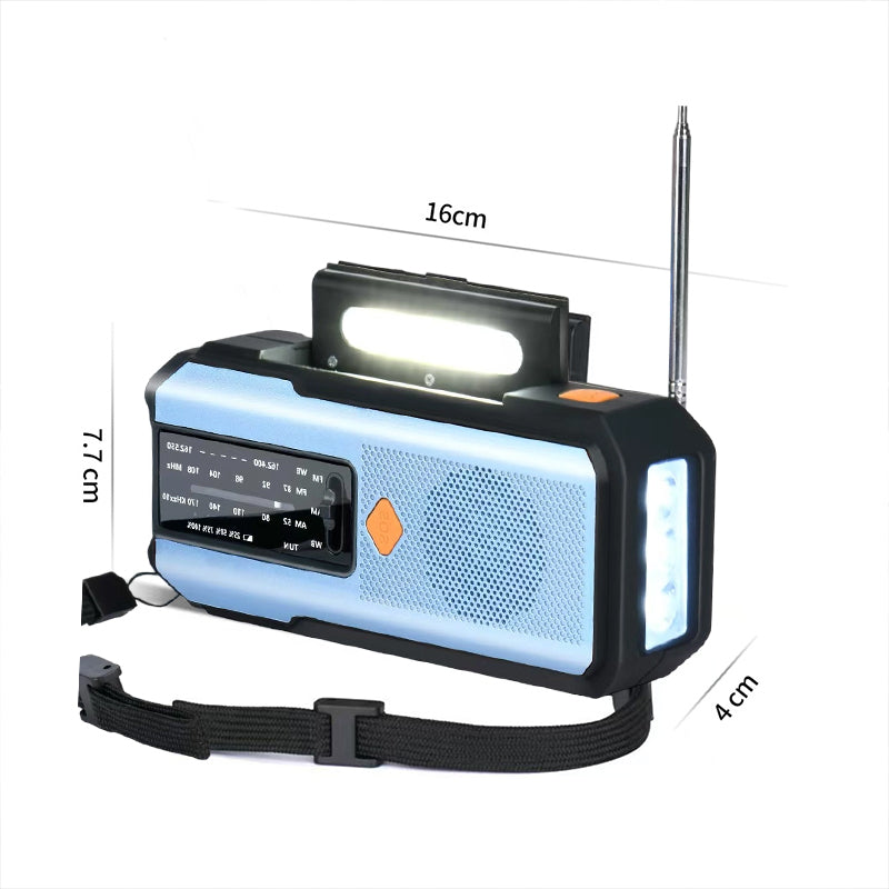 🔥49% OFF!📻Solar Hand-Crank Emergency Weather Radio✨