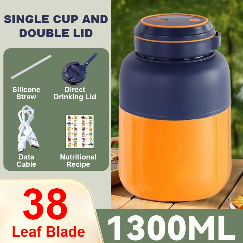 🍹 49% OFF NOW! 🔋 Multifunctional Portable Wireless Juicer Cup – Cordless, Rechargeable & Perfect for Fresh Juice Anywhere 🧃