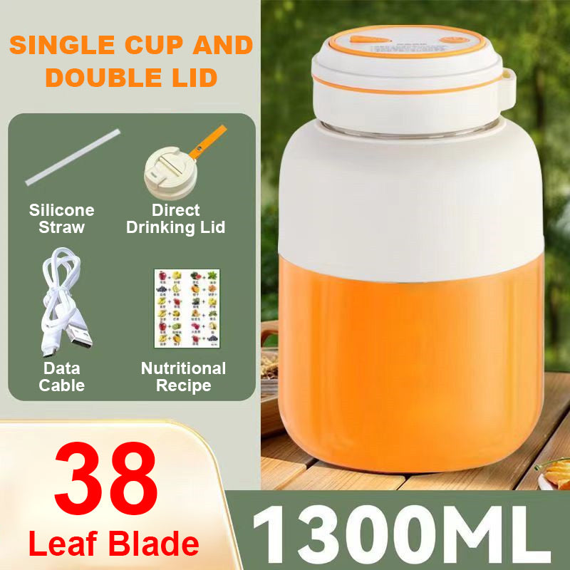 🍹 49% OFF NOW! 🔋 Multifunctional Portable Wireless Juicer Cup – Cordless, Rechargeable & Perfect for Fresh Juice Anywhere 🧃