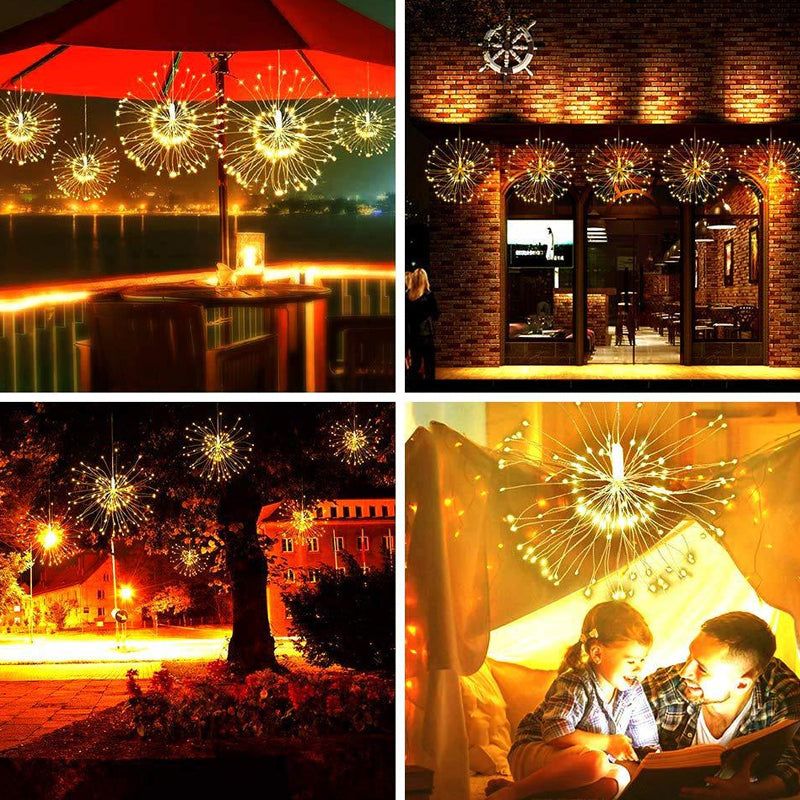 🔥While supplies last, 49% off!🎉 Solar fireworks light strings for the garden and at parties